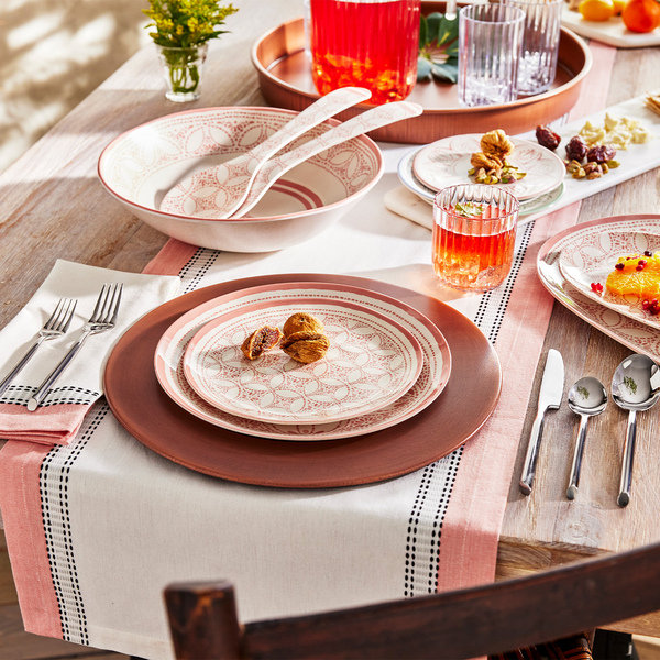 Sur La Table Morocco Outdoor Melamine Dinner Plates, Set of 4