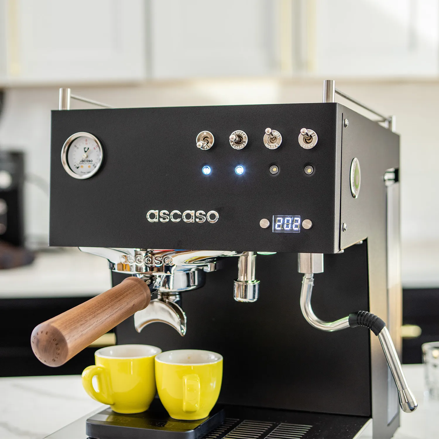 Ascaso Steel DUO Programmable Espresso Machine with PID Controller