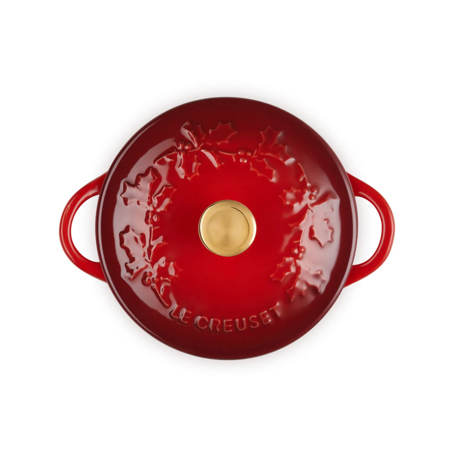 Le Creuset Holly Petite Cocotte, 8 oz.