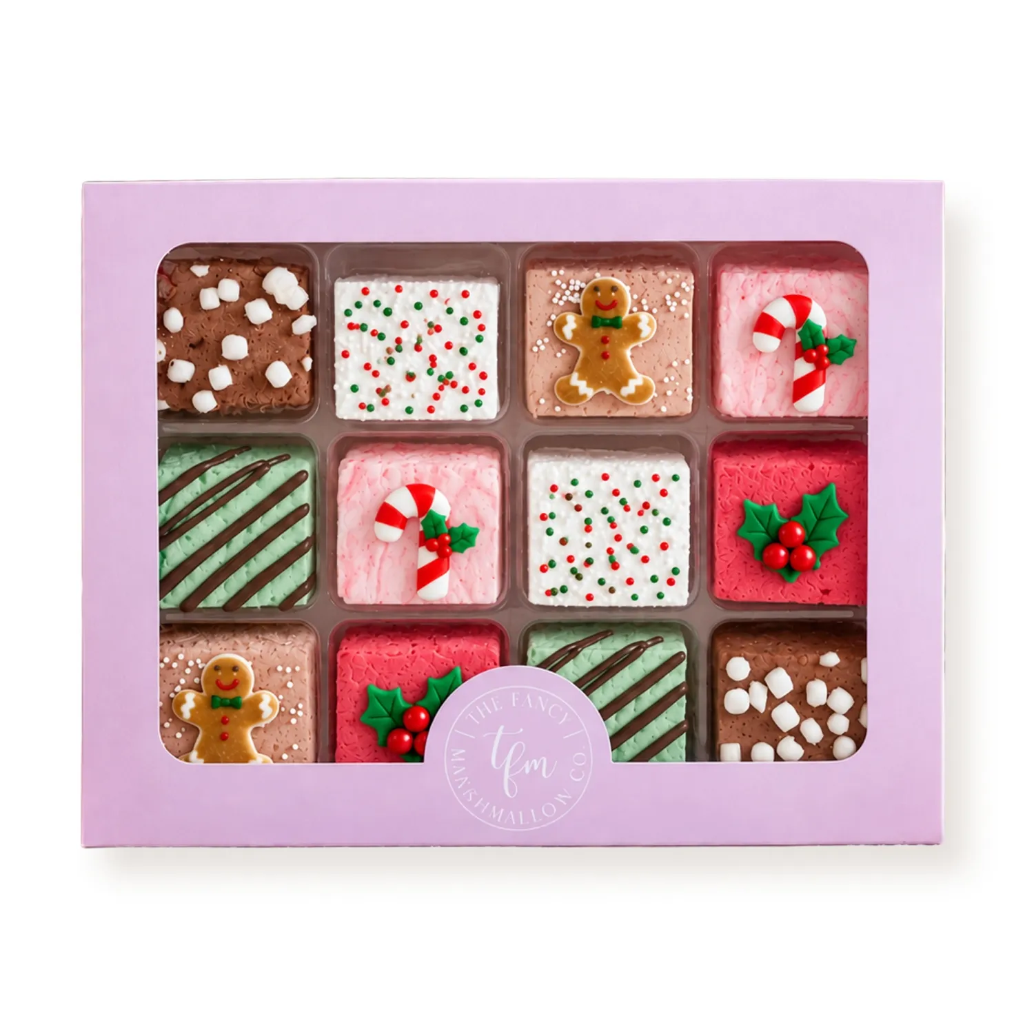 The Fancy Marshmallow Co. Holiday Marshmallow Gift Box