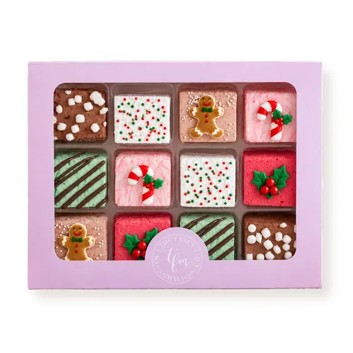 The Fancy Marshmallow Co. Holiday Marshmallow Gift Box