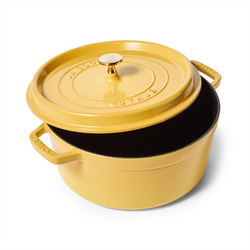 Staub Round Dutch Oven, 5.5 qt. Great for No Knead Bread