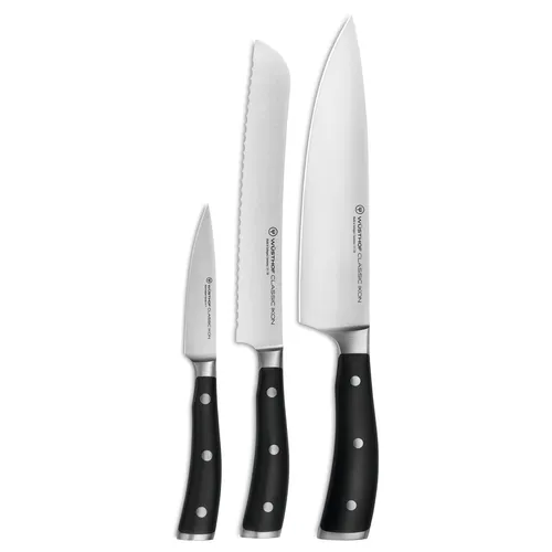 Wüsthof Classic Ikon 3-Piece Knife Starter Set