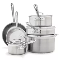 All-Clad d5 Brushed Stainless Steel 5-Piece Cookware Set + Reviews