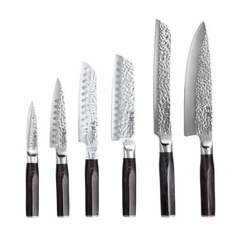 Cuisine::pro® Damashiro EMPEROR® Mokuzai 7-Piece Knife Block Set