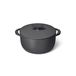 Caraway Enameled Cast Iron Round Dutch Oven, 6.5 qt. 