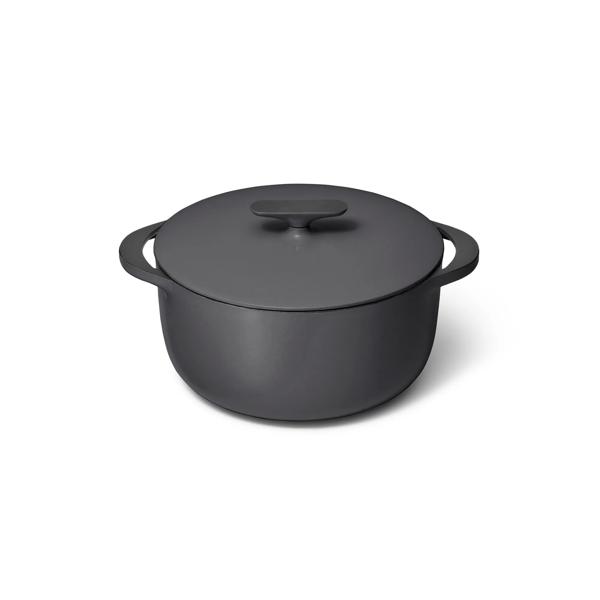 Caraway Enameled Cast Iron Round Dutch Oven, 6.5 qt.