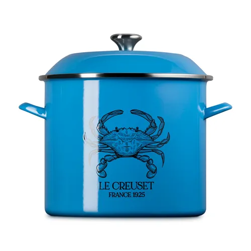 Le Creuset Enemeled Steel Crab Stockpot, 16 oz.
