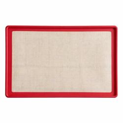NoStik Edged Reinforced Silicone Full-Size Baking Mat