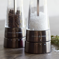 Cole &#38; Mason Derwent Salt &#38; Pepper Mills, Gunmetal