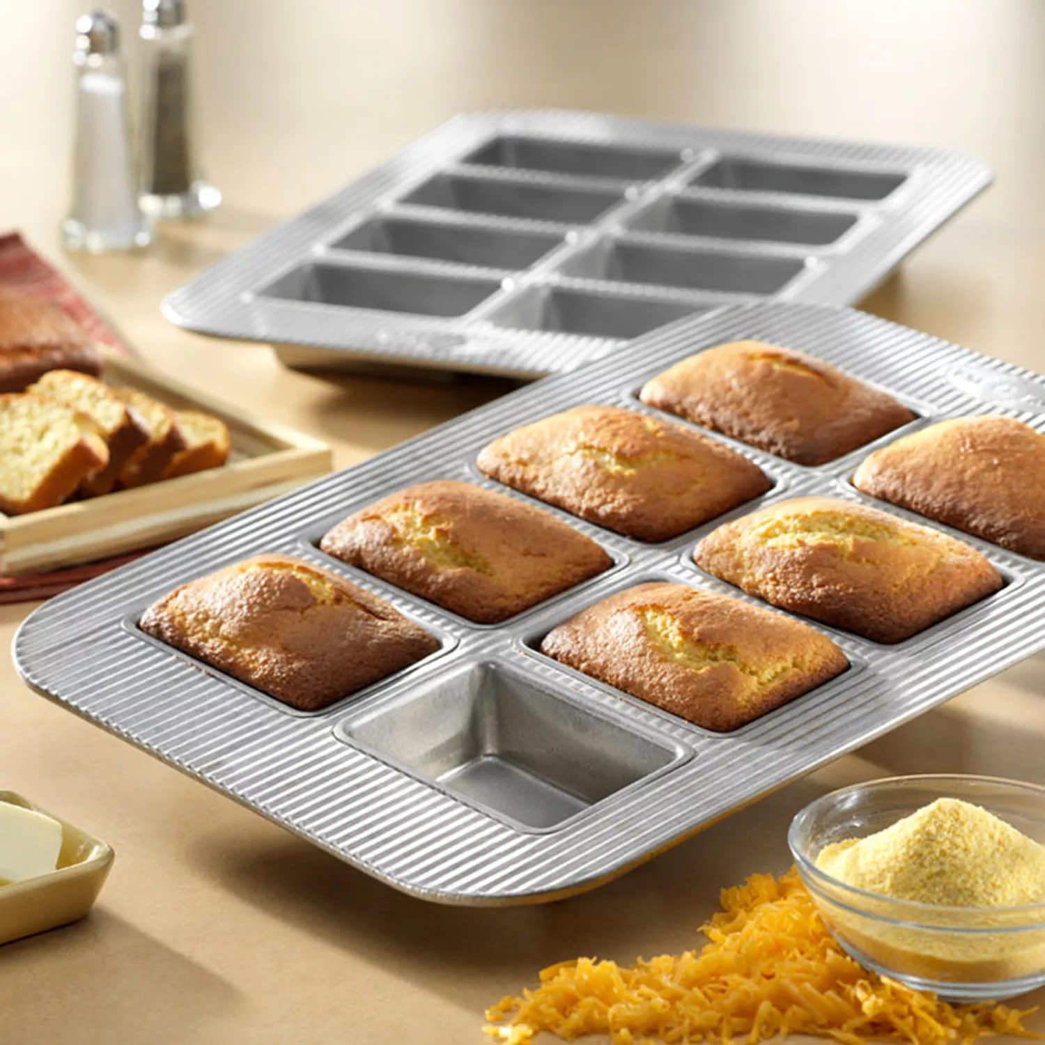 Mini Muffin Pan, 24 Cup, Nonstick - USA Pan