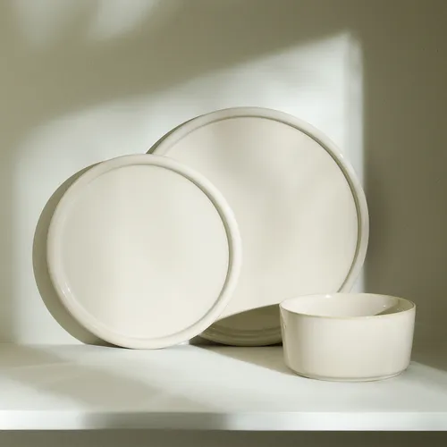Stone Lain Eden Stoneware 12-Piece Dinnerware Set