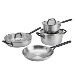 Zwilling Milano Stainless Steel 7-Piece Cookware Set 