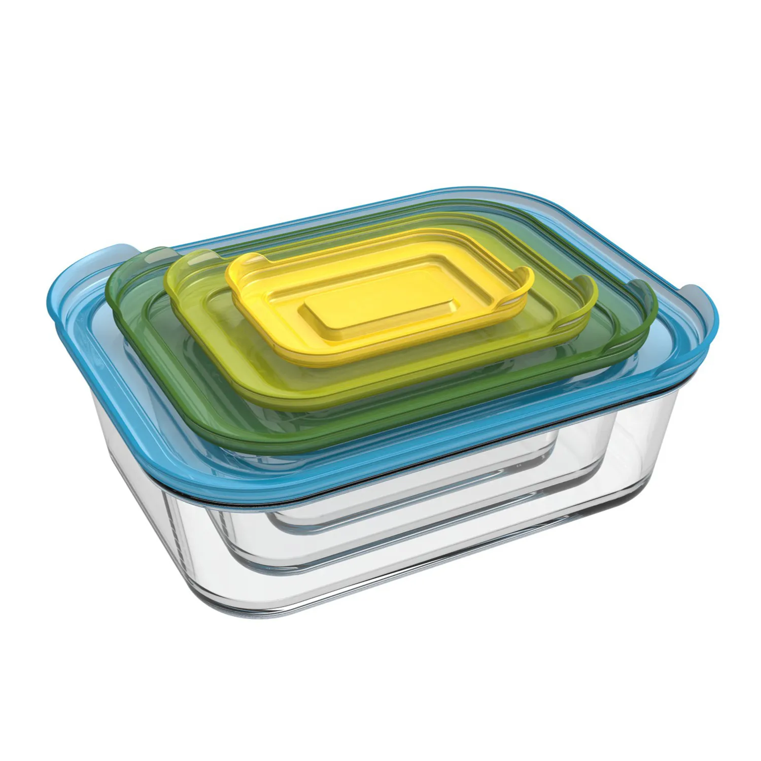 Joseph Joseph Nest™ 8-Piece Glass Food Storage Set