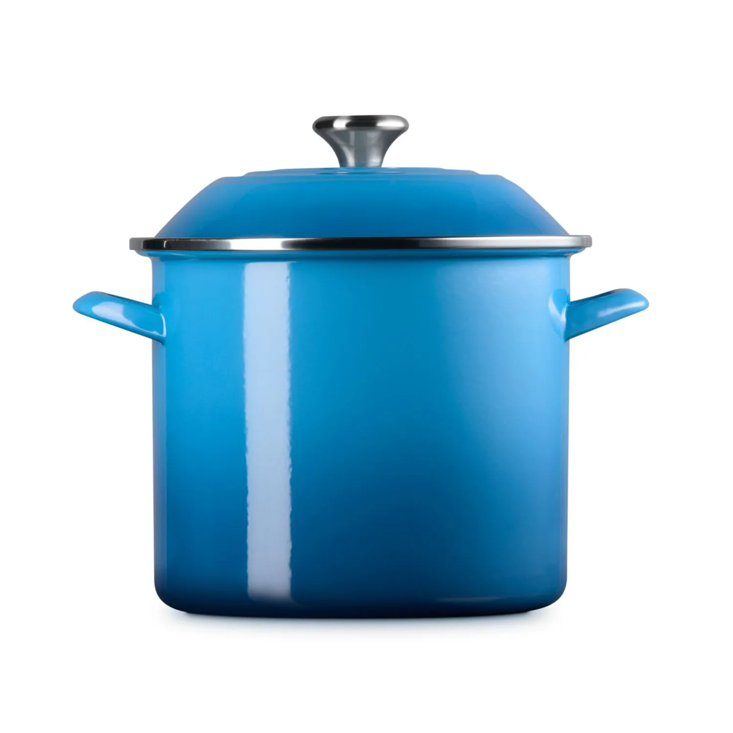 Le Creuset Enameled Steel Stockpot with Stainless Steel Knob, 10 qt.