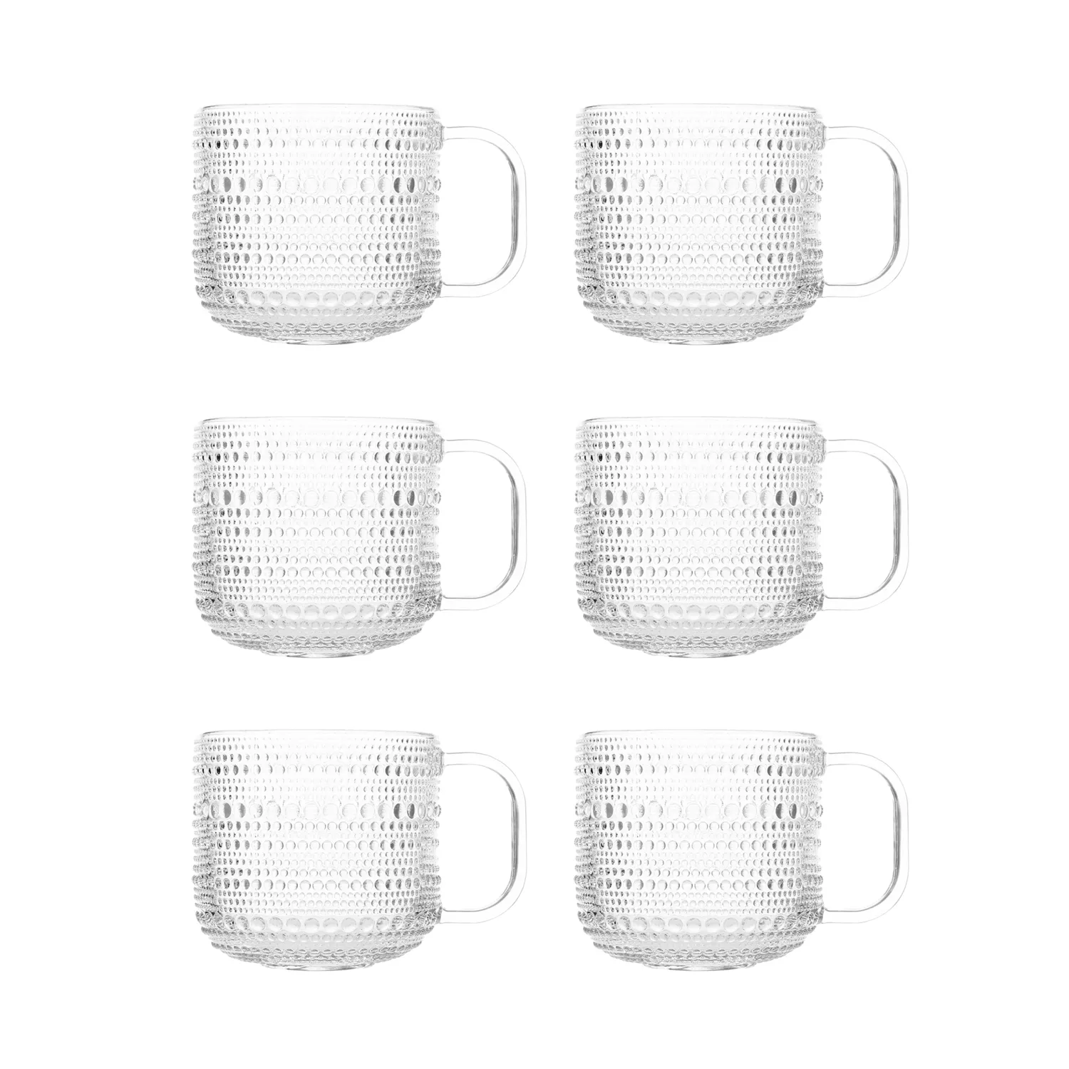 Fortessa Jupiter Coffee Mugs, Set of 6