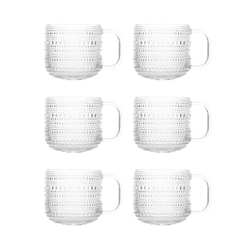 Fortessa Jupiter Coffee Mugs, Set of 6