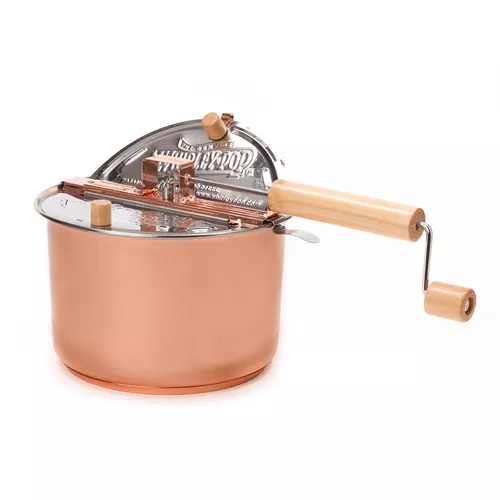 Whirly Pop Copper Plated Stainless Steel Whirley Pop