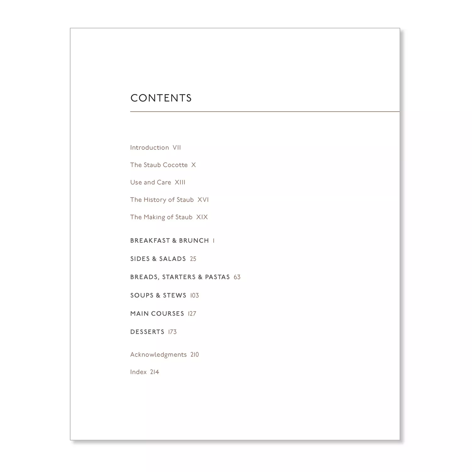 The Staub Cookbook: Modern Recipes for Classic Cast Iron