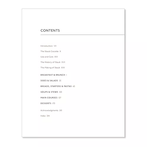 The Staub Cookbook: Modern Recipes for Classic Cast Iron