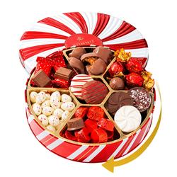 Bonnie & Pop Candy Cane Cravings Lazy Susan Collection