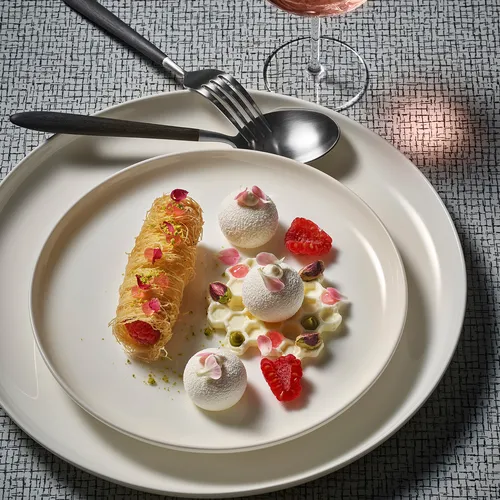 Fortessa Modern Coupe 16-Piece Dinnerware Set