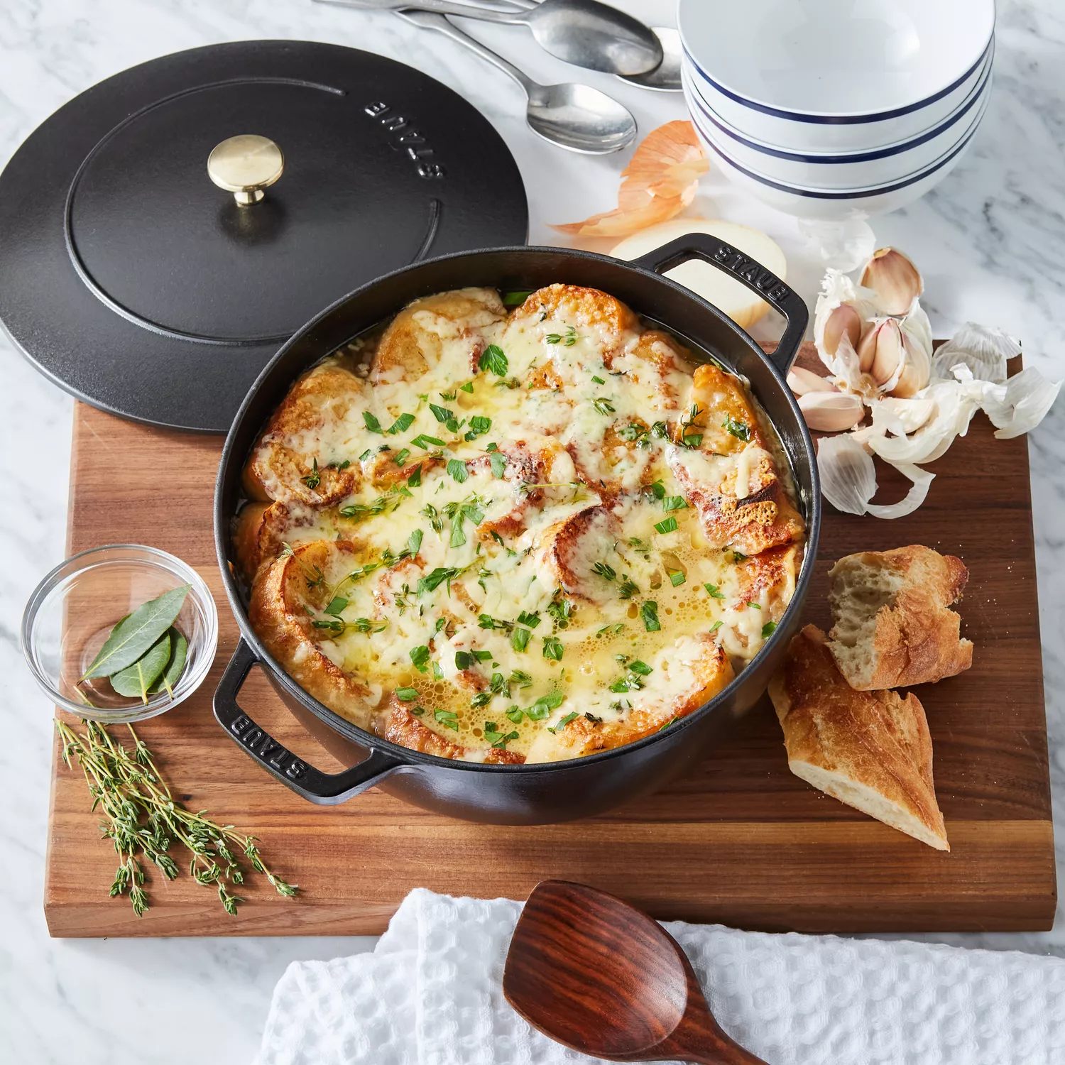 Staub Enameled Cast Iron Deep Oven, 5-Qt.