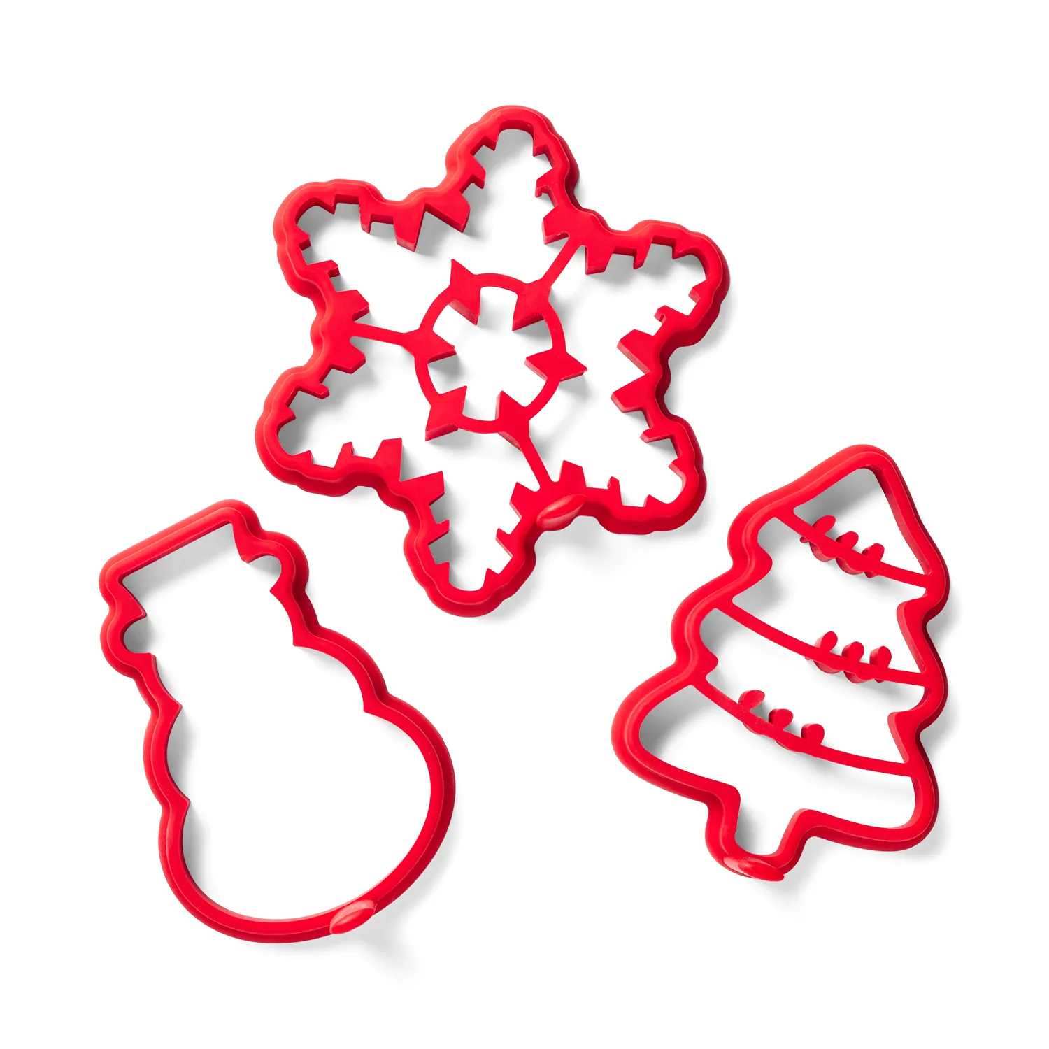 Sur La Table Holiday Egg & Pancake Molds, Set of 3