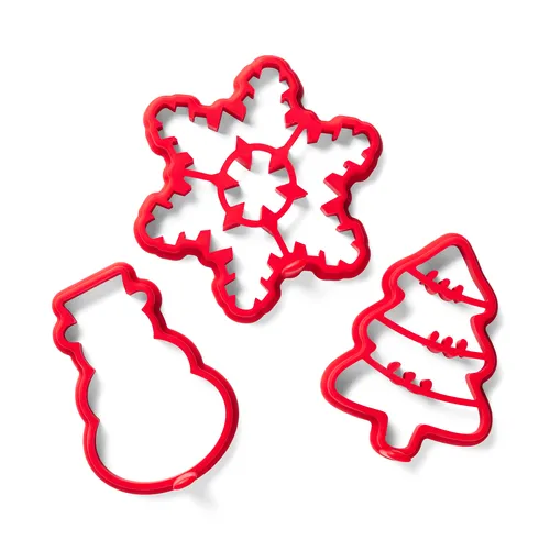 Sur La Table Holiday Egg & Pancake Molds, Set of 3