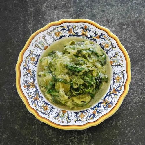 Slow-Cooked Zucchini with Basil, Garlic, and Olive Oil