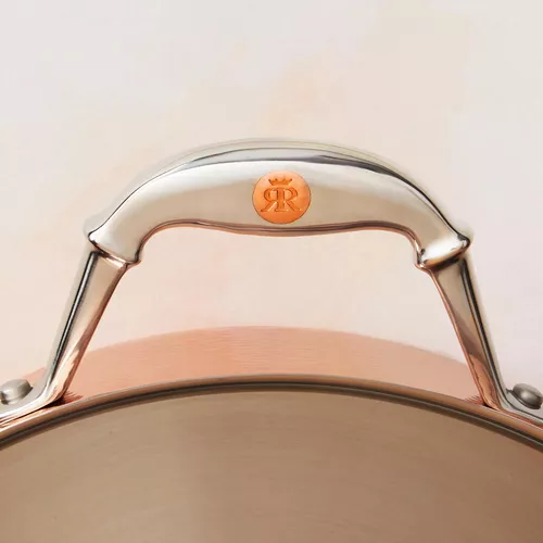 Ruffoni Symphonia Cupra Sauté Pan with Lid, 4 Qt.