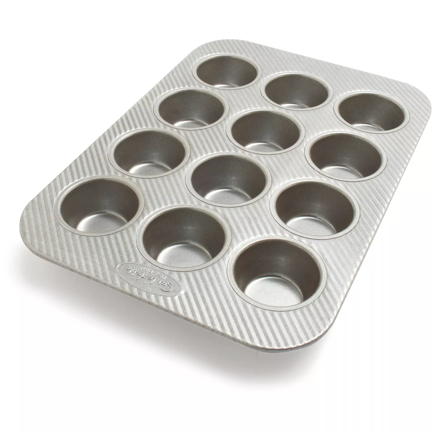 Sur La Table Platinum Pro Standard Muffin Pan, 12 Count