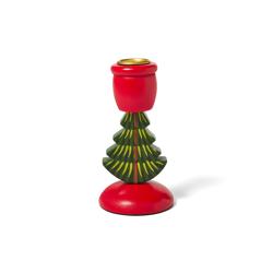 Sur La Table Wooden Tree Taper Holder, 4"