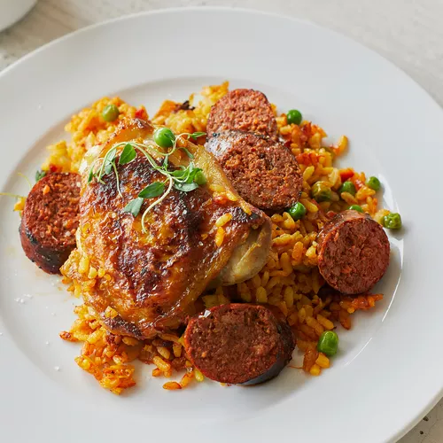 Classic Chicken and Chorizo Paella