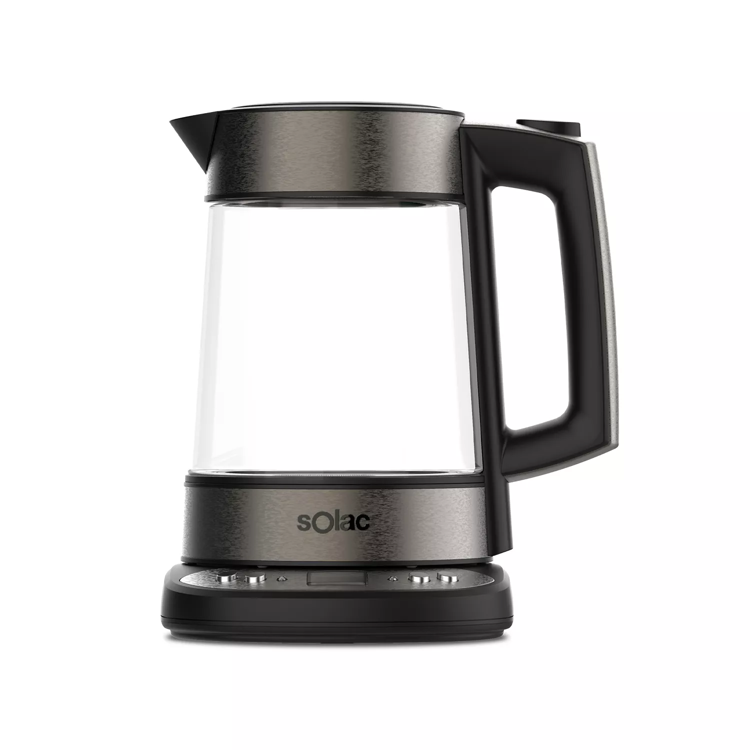 Solac Aroa Premium Adjustable Temperature Cordless Glass Kettle