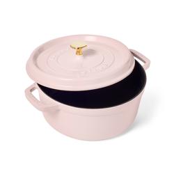 Staub Round Dutch Oven, 4 qt. These are my favorite series of Dutch Ovens! I am a Cookware fanatic and the heavyweight quality construction of this cocotte series is unmatched
