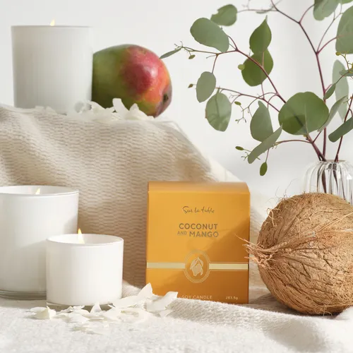 Sur La Table Coconut & Mango Candle