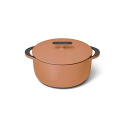 Caraway Enameled Cast Iron Round Dutch Oven, 6.5 qt. 