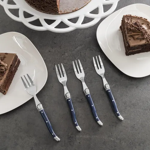 French Home Laguiole Cake Forks, Set of 4