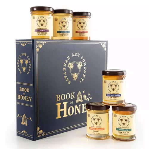 Savannah Bee Company Book of Honey, Set of 6