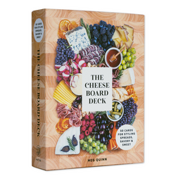 The Cheese Board Deck: 50 Cards for Styling Spreads, Savory & Sweet   Perfect for charcuterie lovers