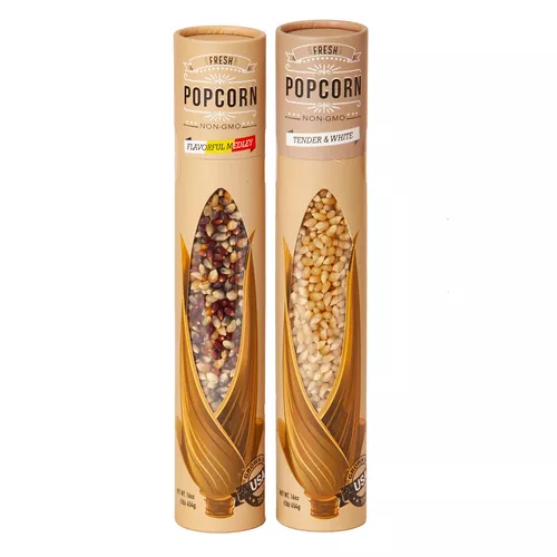 Whirley Pop Stainless Steel Popcorn Maker with Farm Fresh Popcorn