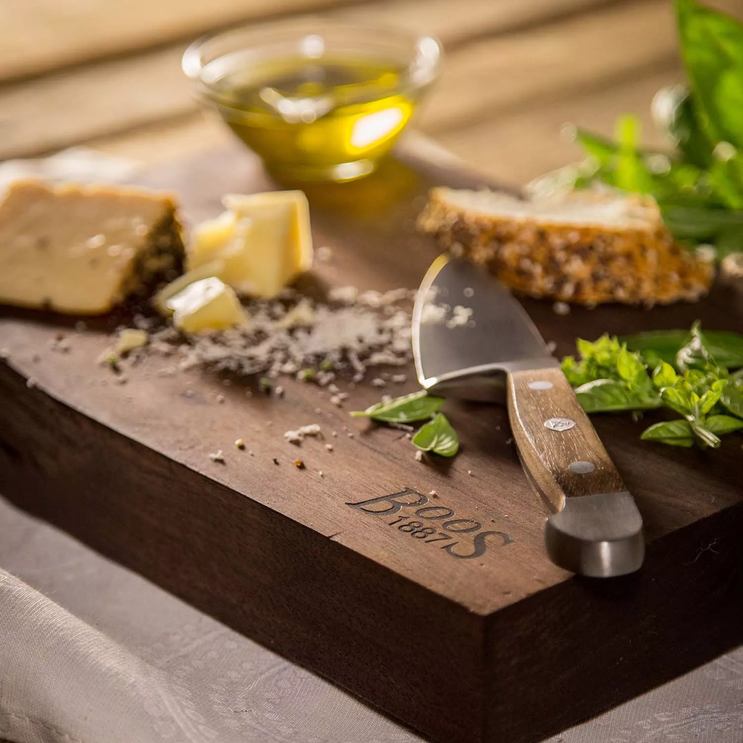 John Boos Walnut Edge-Grain Cutting Boards, 1.75" Thick