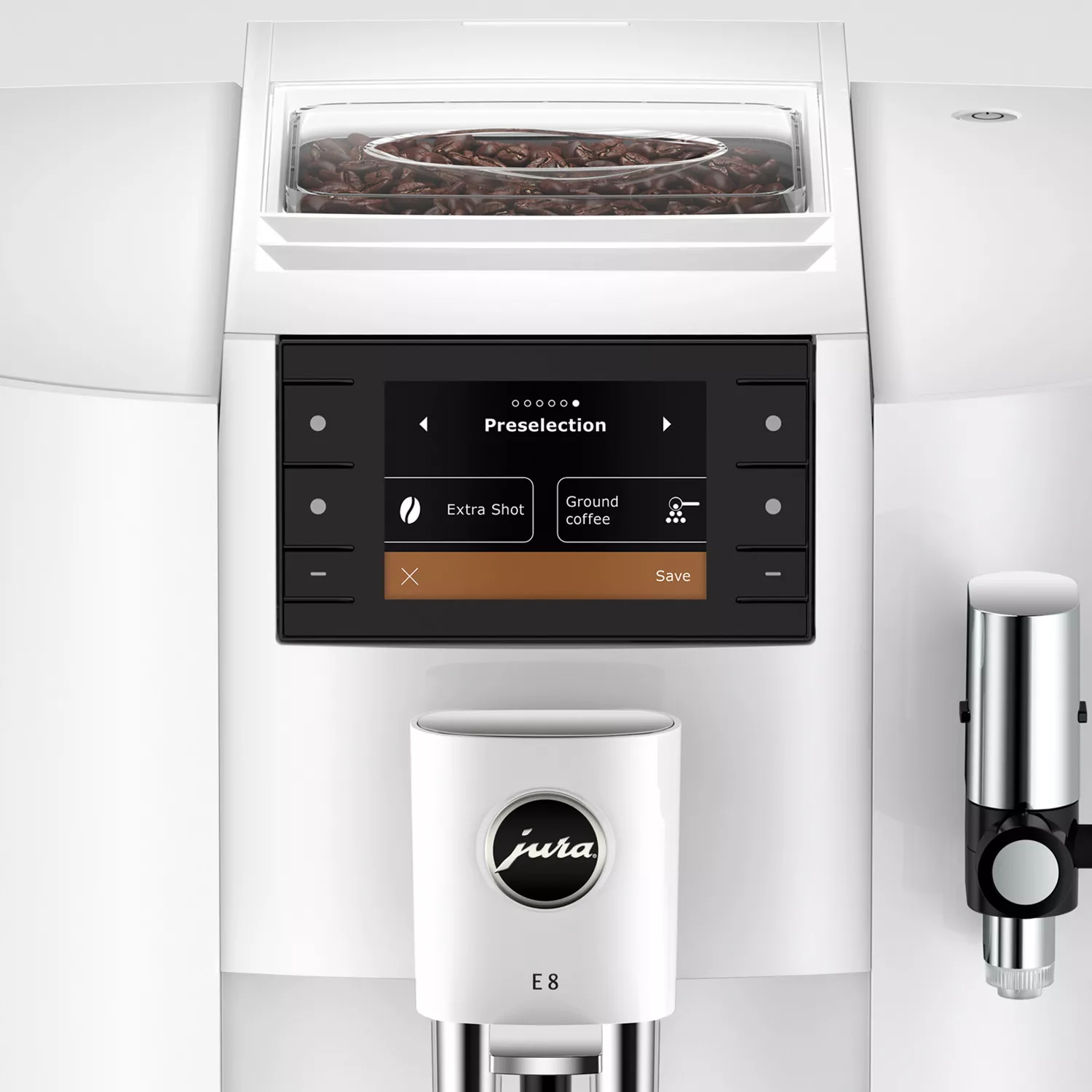 JURA E8 Fully Automatic Coffee Machine