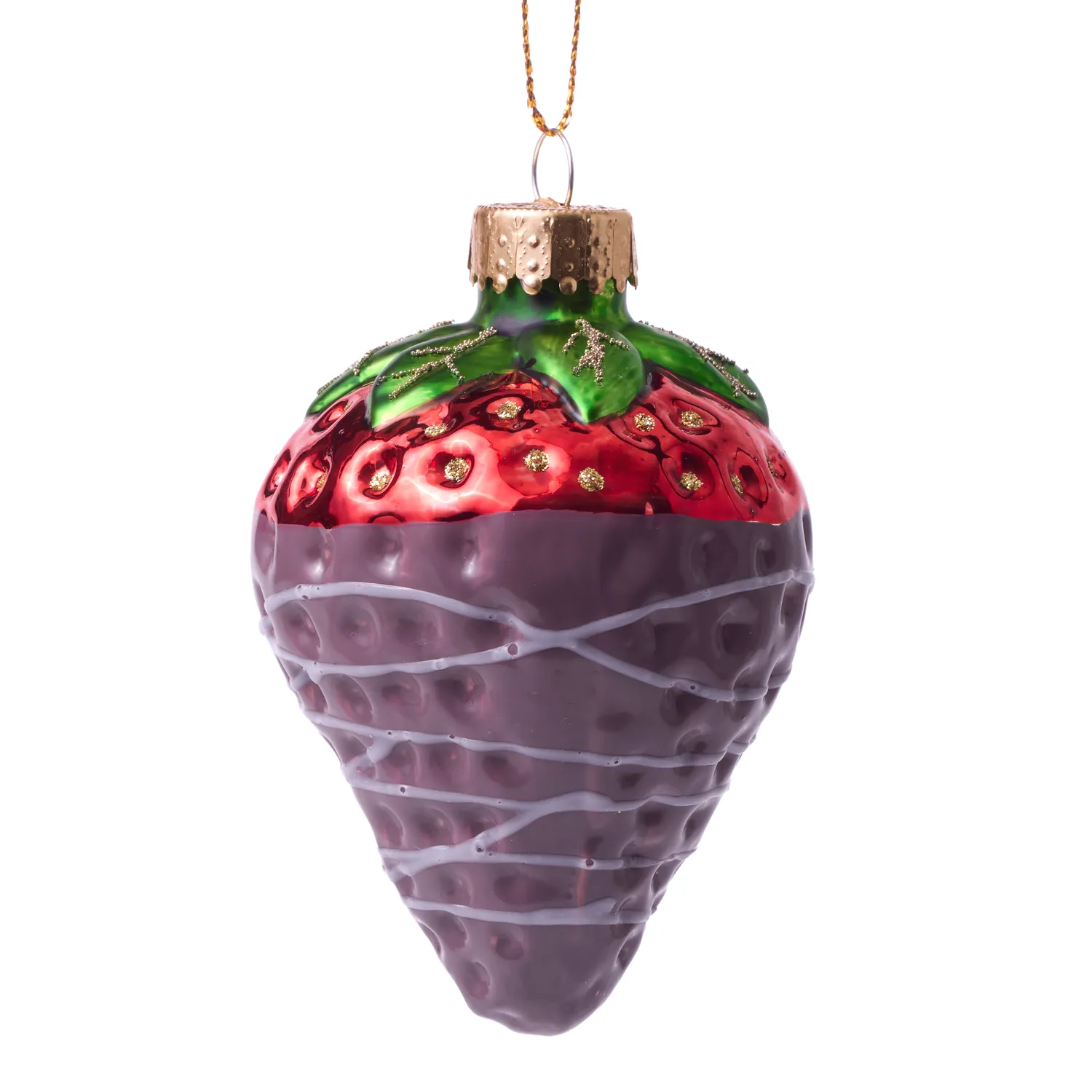 Sur la table Chocolate Strawberry Ornament