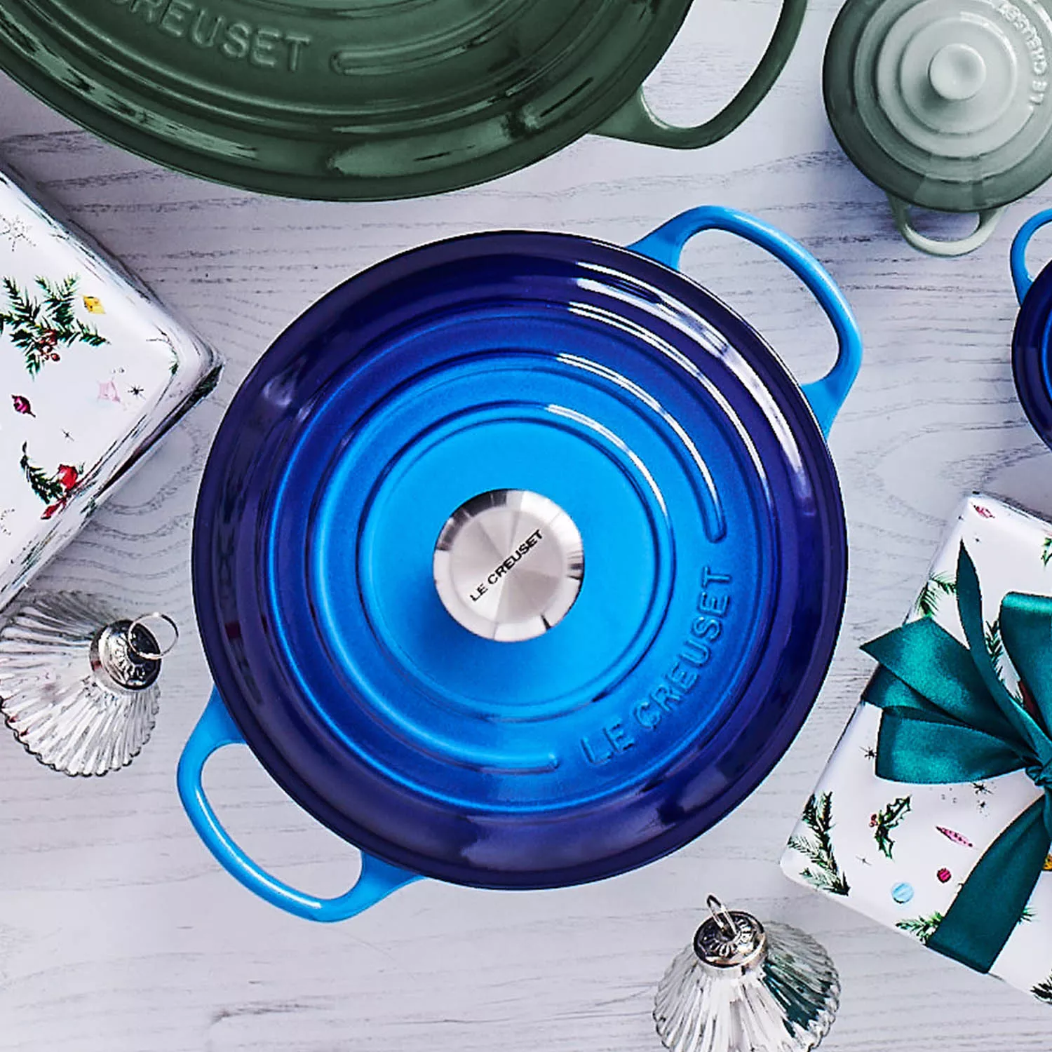 Le Creuset Signature Round Sauteuse with Lid, 3.5 Qt.