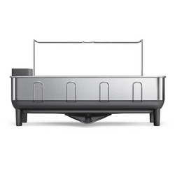 Simplehuman Steel Frame Dishrack Thus, I marked down this dish rack because the dish rack design is less capable than the previous dish rack design