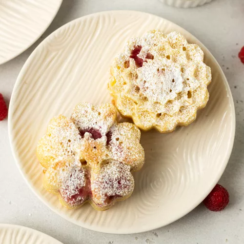 Lemon Raspberry Tea Cakes