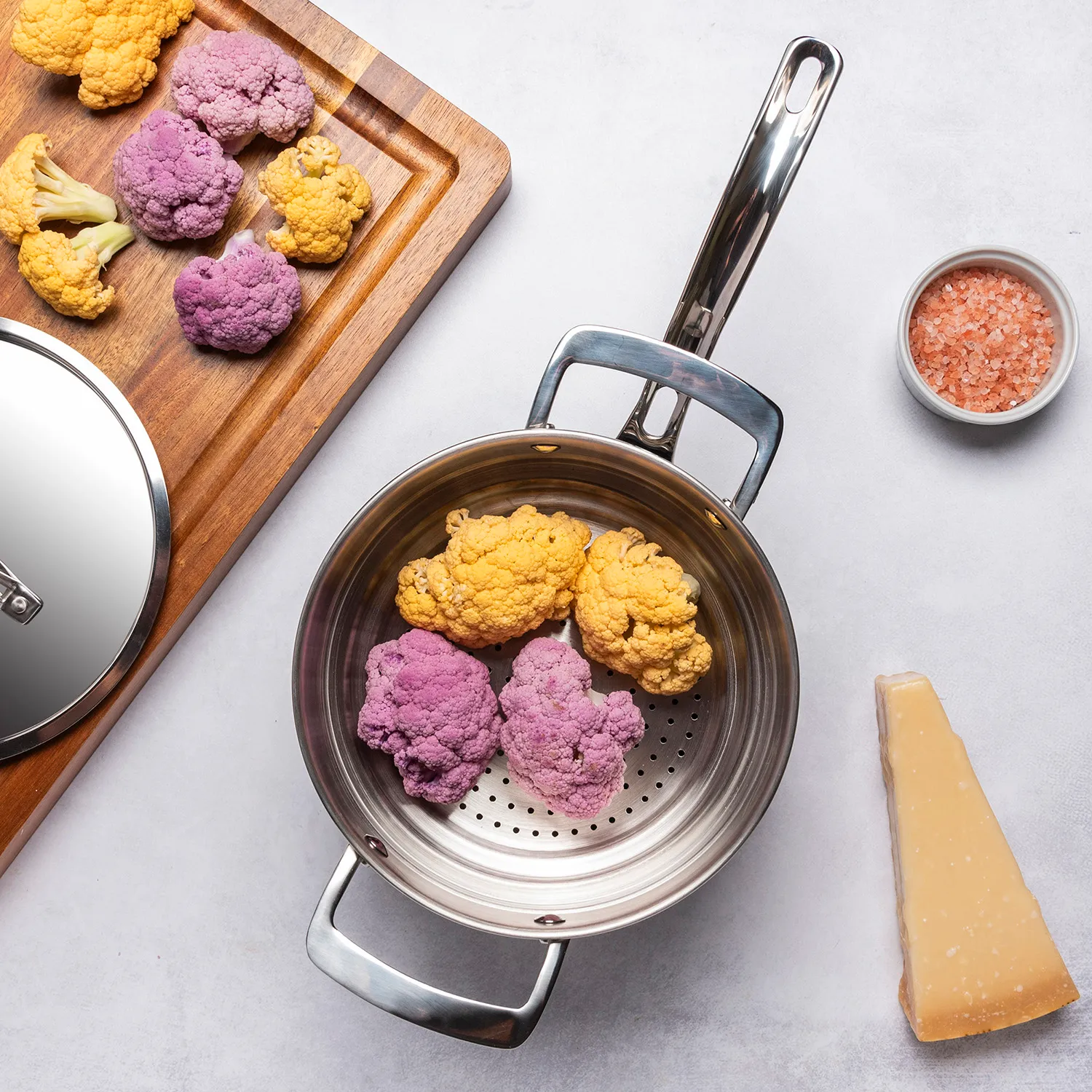 Viking Black & Stainless Steel 12-Piece Cookware Set