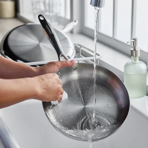 GreenPan Valencia Pro 3-Ply Stainless Steel Skillet